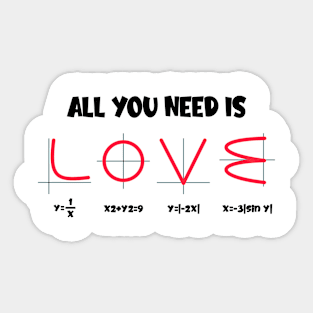 All You Need Is Love Sticker